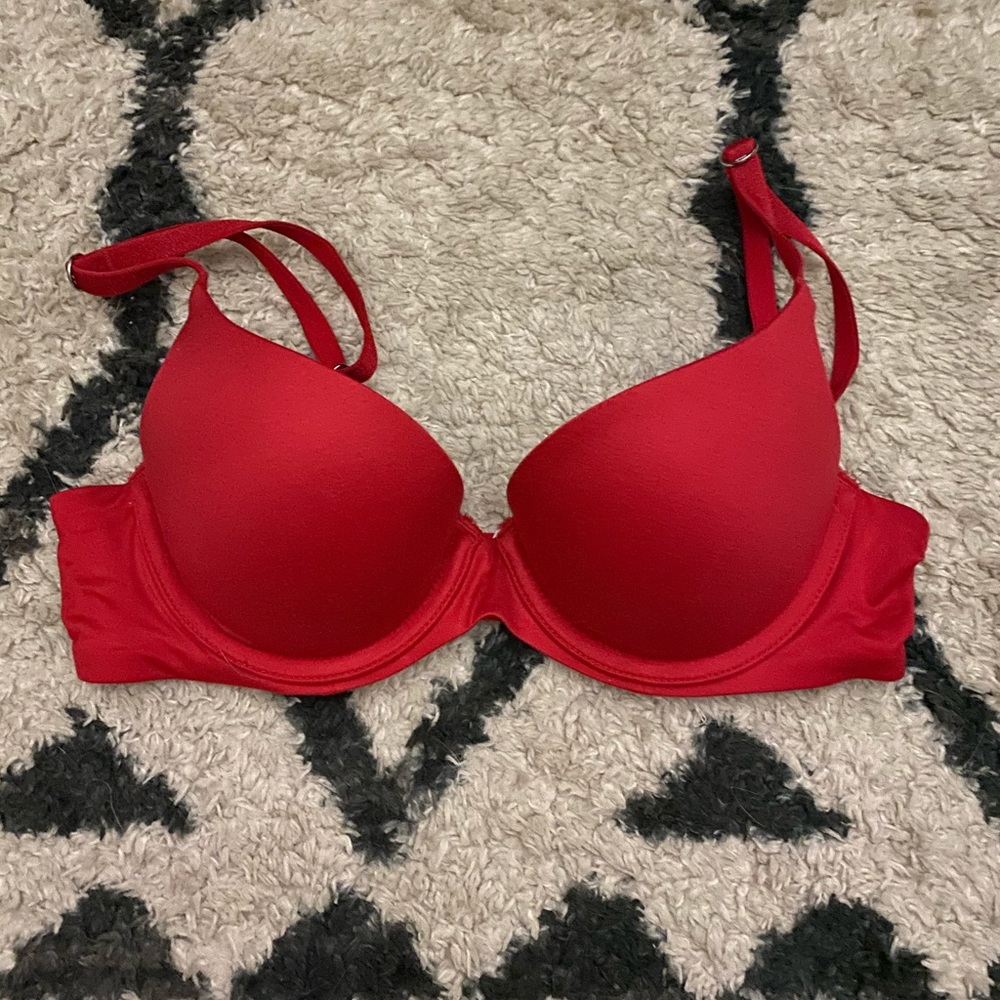 Aerie Red push bra